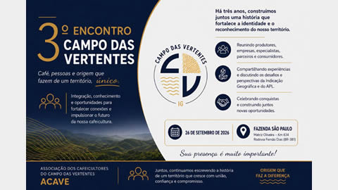 3º Encontro Campo das Vertentes